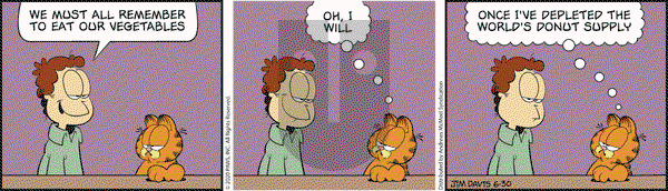 Garfield on Tuesday June 30, 2020 Comic Strip