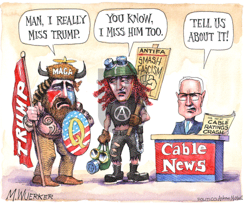 Matt Wuerker on Friday April 16, 2021 Comic Strip