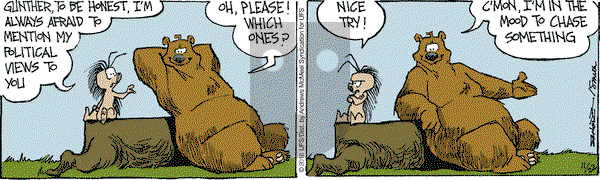 The Grizzwells on Thursday November 22, 2018 Comic Strip