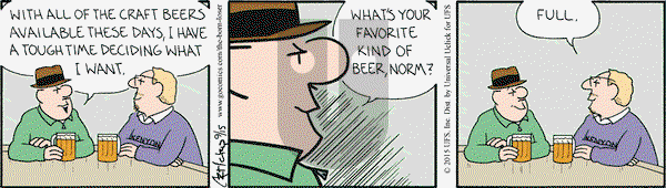 The Born Loser on Tuesday September 15, 2015 Comic Strip