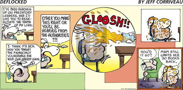 DeFlocked on Sunday March 26, 2017 Comic Strip