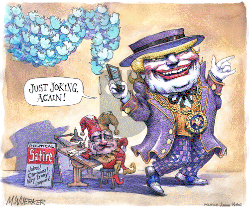 Matt Wuerker on Tuesday March 6, 2018 Comic Strip