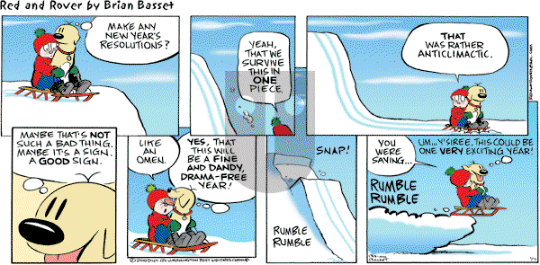 Red and Rover on Sunday January 3, 2010 Comic Strip