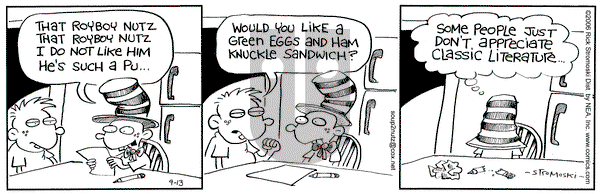 Soup to Nutz - Old on Wednesday September 13, 2006 Comic Strip