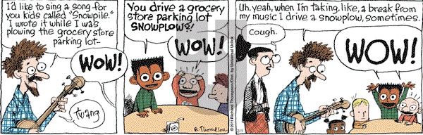 Cul de Sac on Tuesday February 1, 2011 Comic Strip