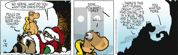 Over the Hedge on Friday December 15, 2017 Comic Strip