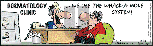 Frank and Ernest on Thursday October 30, 2014 Comic Strip