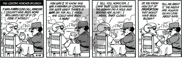 Doonesbury on Saturday June 28, 1986 Comic Strip