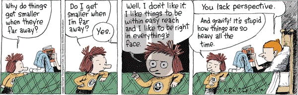 Cul de Sac on Wednesday April 10, 2019 Comic Strip