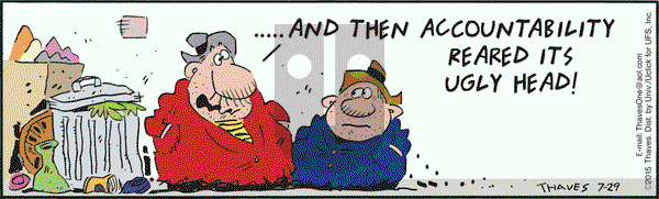 Frank and Ernest on Wednesday July 29, 2015 Comic Strip
