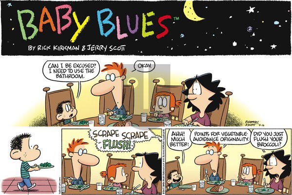 Baby Blues on Sunday April 16, 2017 Comic Strip