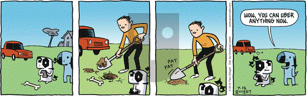 Pooch Cafe on Friday July 15, 2016 Comic Strip