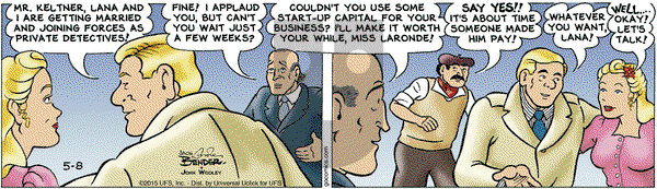 Alley Oop on Friday May 8, 2015 Comic Strip