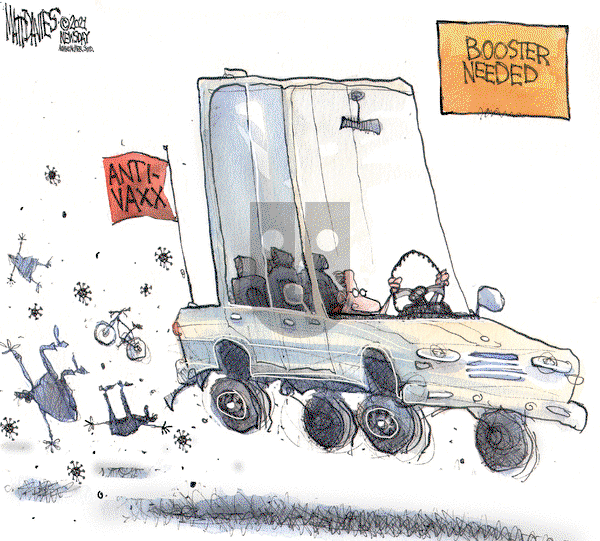 Matt Davies on Monday August 23, 2021 Comic Strip