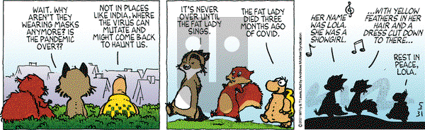 Over the Hedge on Monday May 31, 2021 Comic Strip