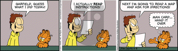 Garfield on Monday May 8, 2017 Comic Strip
