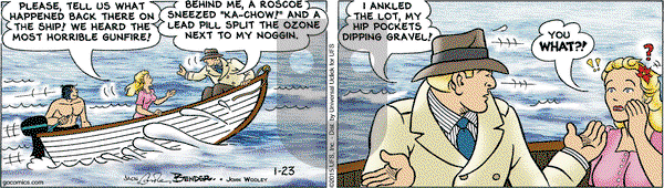 Alley Oop on Friday January 23, 2015 Comic Strip