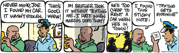 JumpStart on Tuesday April 3, 2012 Comic Strip