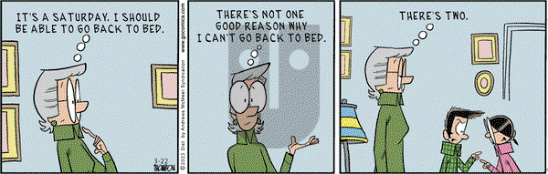 Grand Avenue on Saturday March 22, 2025 Comic Strip