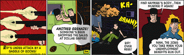 Rip Haywire on Tuesday August 12, 2014 Comic Strip
