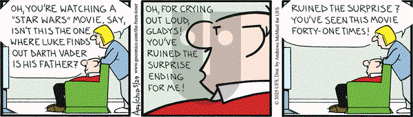 The Born Loser on Thursday May 29, 2025 Comic Strip