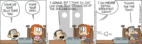 Baby Blues on Thursday November 13, 2014 Comic Strip