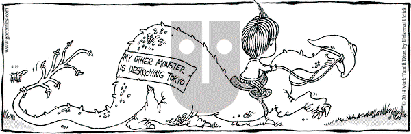 Lio on Saturday April 19, 2014 Comic Strip