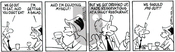 Arlo and Janis on Sunday December 5, 1999 Comic Strip