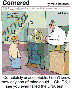 Cornered on Thursday June 23, 2011 Comic Strip