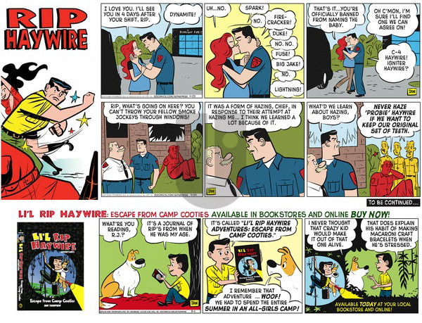 Rip Haywire on Sunday March 5, 2017 Comic Strip