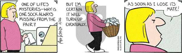 The Born Loser on Friday February 26, 2010 Comic Strip