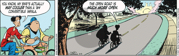 Baldo on Saturday March 3, 2001 Comic Strip