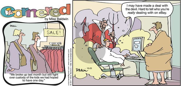 Cornered on Sunday October 23, 2011 Comic Strip
