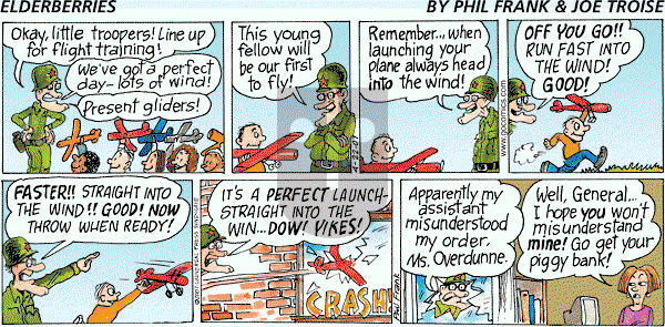 The Elderberries on Sunday April 22, 2007 Comic Strip