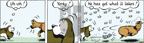 Fred Basset on Thursday January 9, 2020 Comic Strip