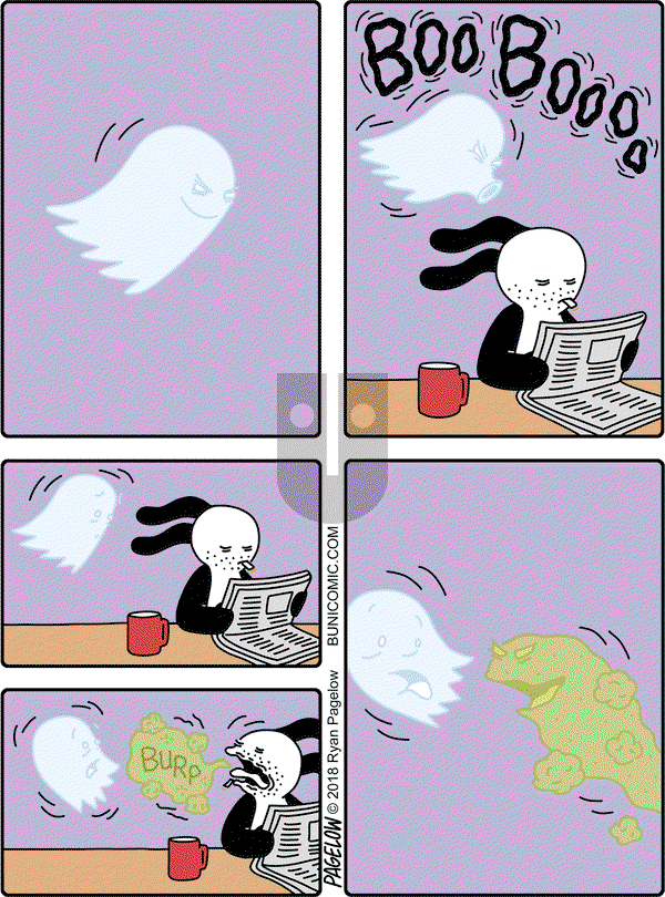 Buni on Monday October 1, 2018 Comic Strip