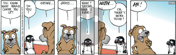 Get Fuzzy on Tuesday January 17, 2012 Comic Strip