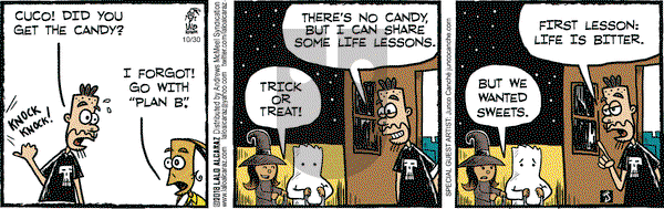 La Cucaracha on Tuesday October 30, 2018 Comic Strip