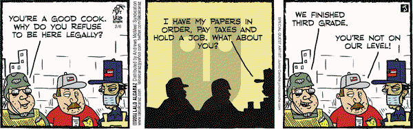 La Cucaracha on Saturday February 6, 2021 Comic Strip