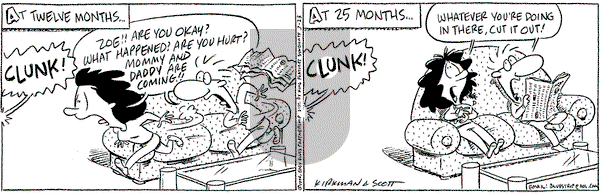 Baby Blues on Saturday March 23, 1996 Comic Strip