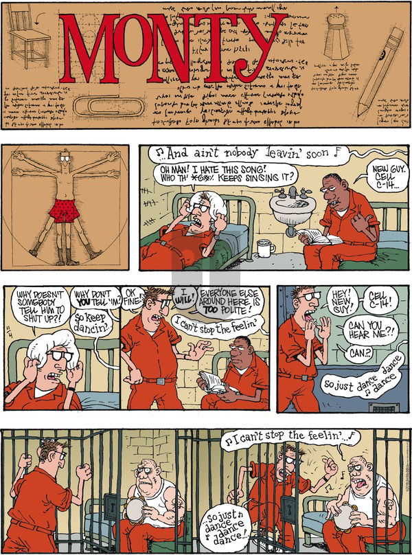 Monty on Sunday November 4, 2018 Comic Strip