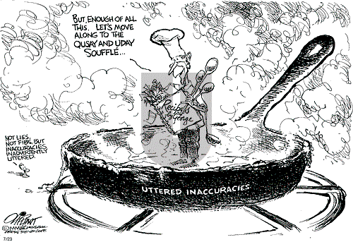 Pat Oliphant on Wednesday July 23, 2003 Comic Strip