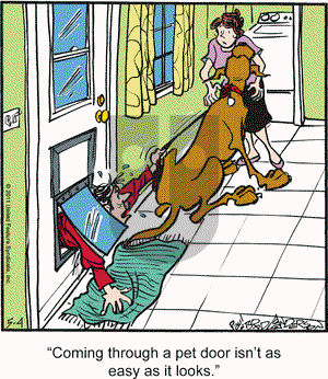 Marmaduke on Wednesday May 4, 2011 Comic Strip
