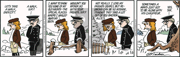 Doonesbury on Friday January 29, 2016 Comic Strip