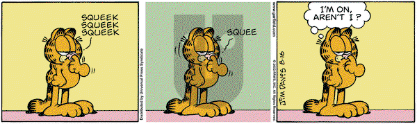Garfield - Friday August 16, 2002 Comic Strip