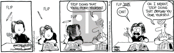 The Buckets on Monday April 25, 2005 Comic Strip