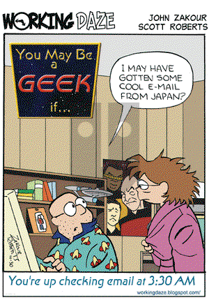 Working Daze on Thursday April 30, 2009 Comic Strip