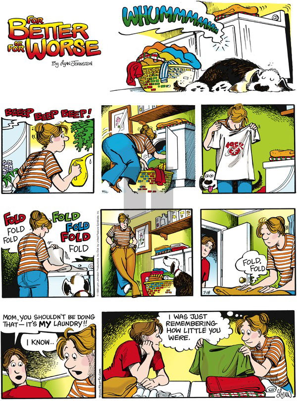 For Better or For Worse on Sunday July 18, 1999 Comic Strip