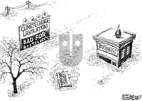 Matt Davies on Friday November 2, 2012 Comic Strip