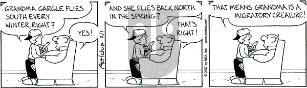 The Born Loser on Thursday February 1, 2007 Comic Strip